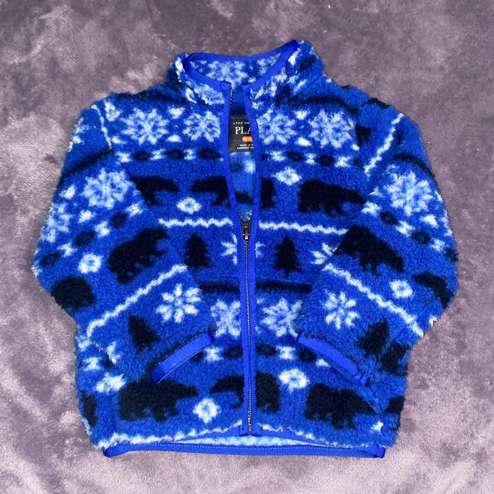 Children’s Place Sherpa Zip-up Jacket
